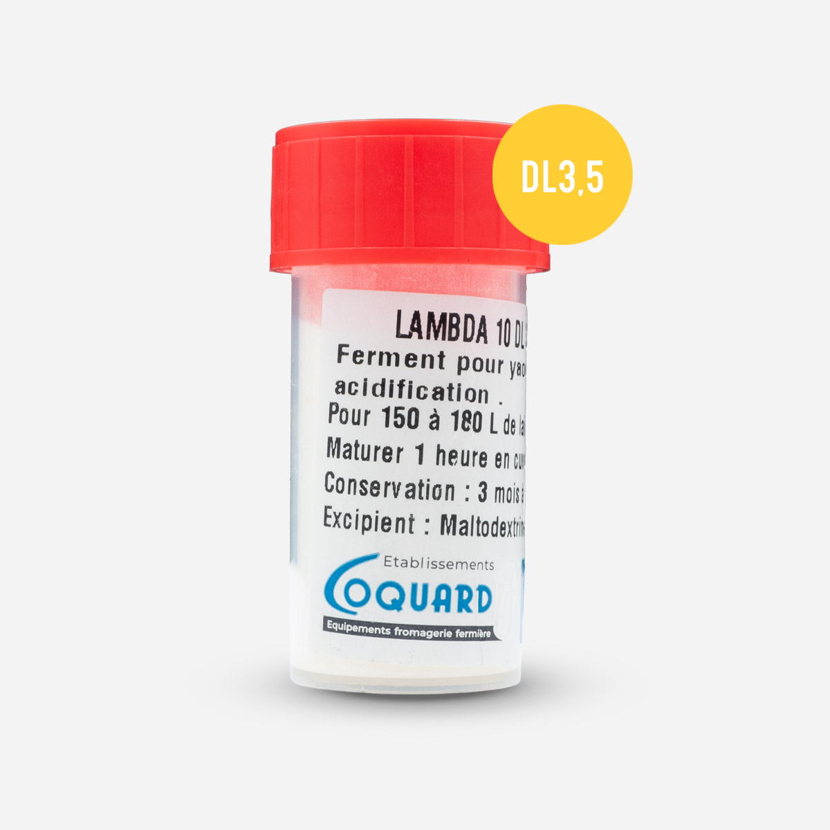 Mikrobiološka kultura lambda, doziranje DL3,5, različica lambda 10
