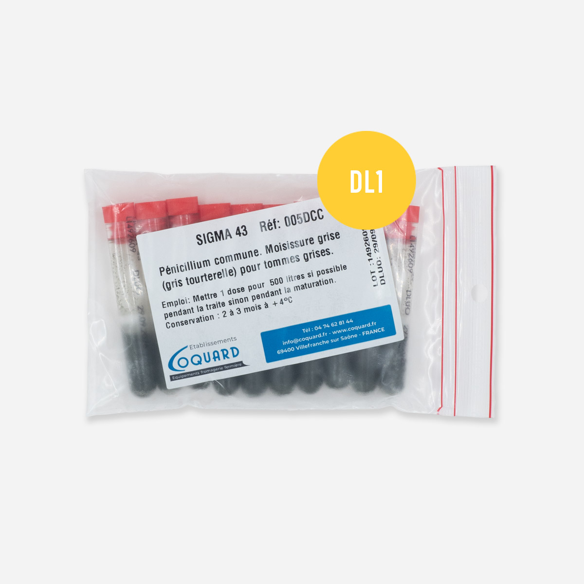 Mikrobiološka kultura sigma 43, paket doziranje DL1